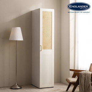 잉글랜더  몰디브 라탄 틈새옷장 400