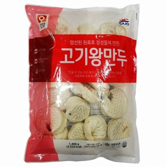사조오양  고기 왕만두 1.4kg
