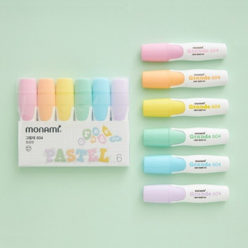 모나미  그랑데 형광펜 604