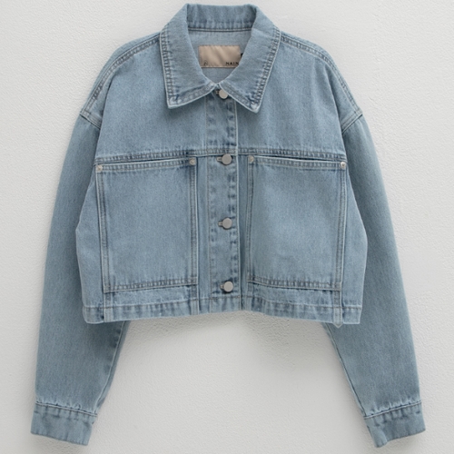 나인 JK-2735 유스 셋업 크롭 빅포켓 데님 자켓
