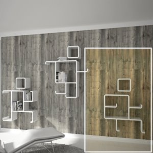 코지텍 큐빅스2 벽선반 Landing