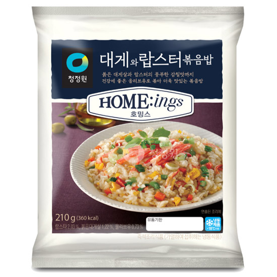 대상 청정원 호밍스 대게와 랍스터 볶음밥 210g