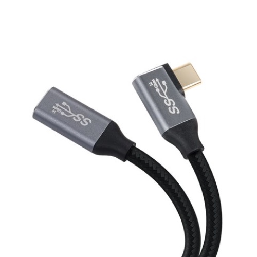 라이트컴 Coms JA USB 3.1 C to C타입 꺾임 연장 케이블