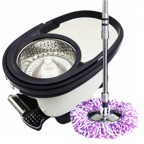 월드크린  파워 통돌이 핸드스핀 페달 스텐봉