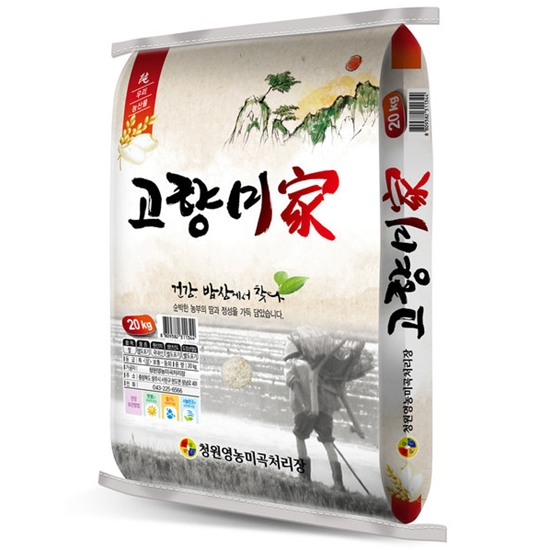 청원영농조합법인 2022 햅쌀 고향미가 20kg[1개] - 에누리 가격비교