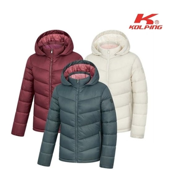 콜핑  턴즈 등산 보온성 웰론 패딩자켓 KTJ6813W