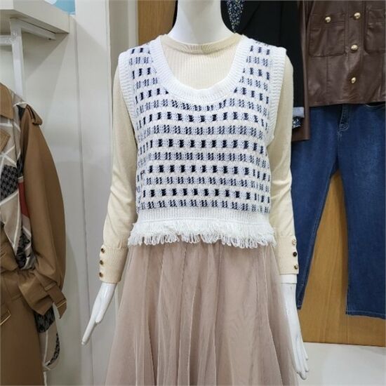 클리지 수술니트조끼 CM8WKV04