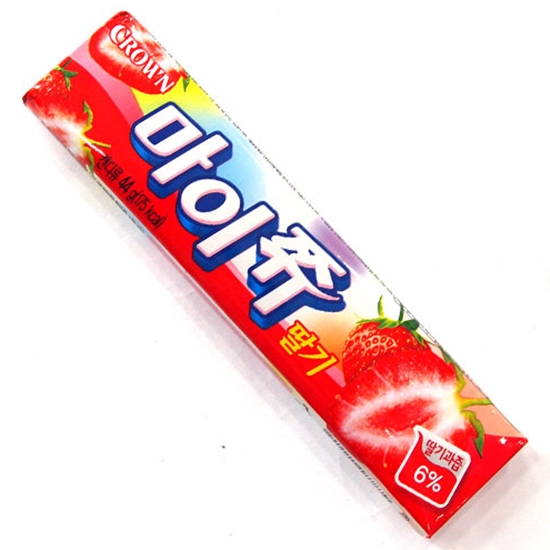 크라운제과  마이쮸 딸기 44g