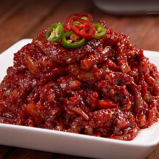 세모수젓갈  밥도둑 낙지젓 1kg