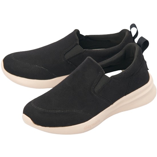 데이워크 가벼운 아치 서포트 남여공용 슬립온 덴버 블랙 DW1033-BKS 3.5cm