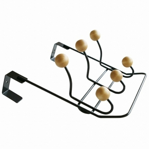 홈앤하우스  우드 오버더 도어훅 6구