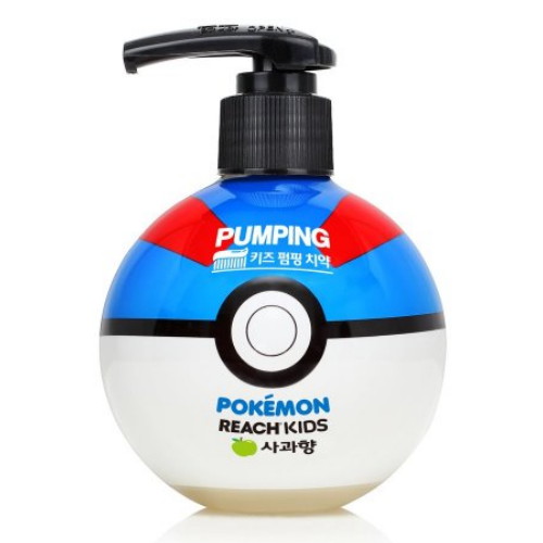 리치 키즈 포켓몬볼 펌핑치약 사과향 250g