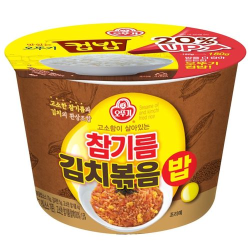오뚜기  컵밥 참기름김치볶음밥 259g