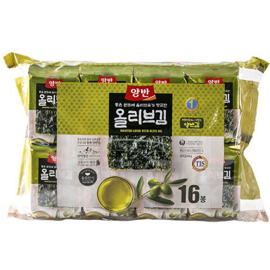 동원F&B  양반 양반김 올리브유김 4g