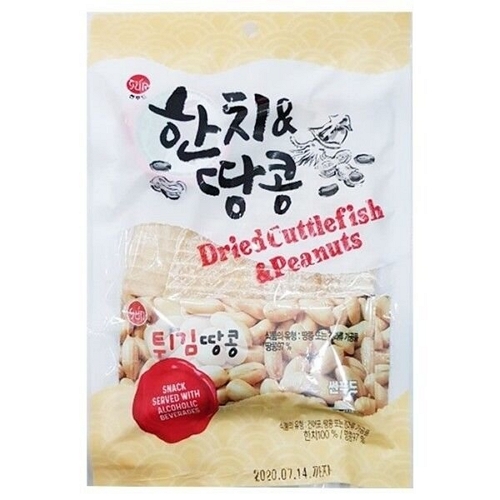 썬푸드  한치&땅콩 55g