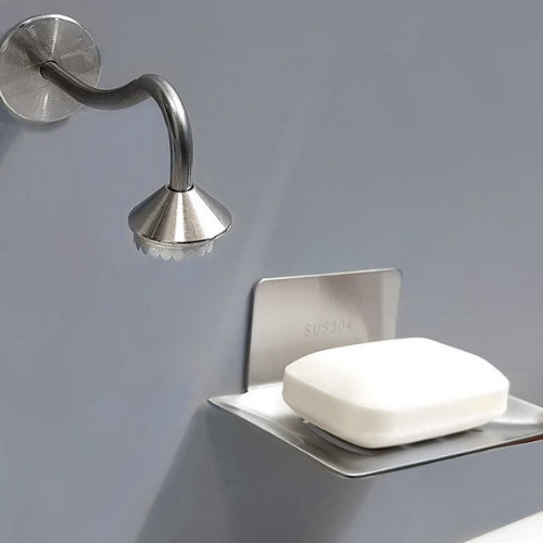 접착식 스테인리스 자석비누 받침대