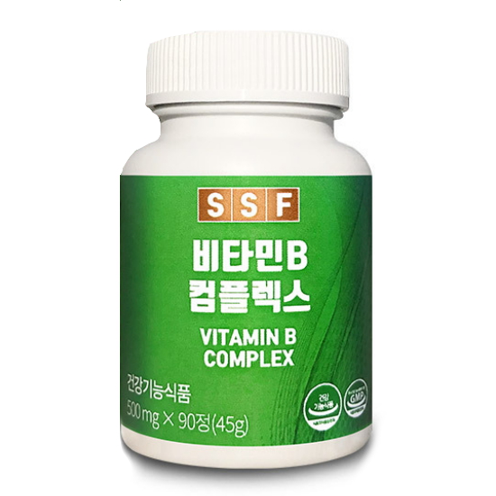 순수식품 비타민B 콤플렉스 500mg 90정