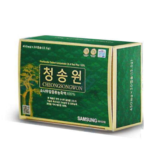 청송원 솔잎증류농축액 450mg 60캡슐 [1개] - 에누리 가격비교