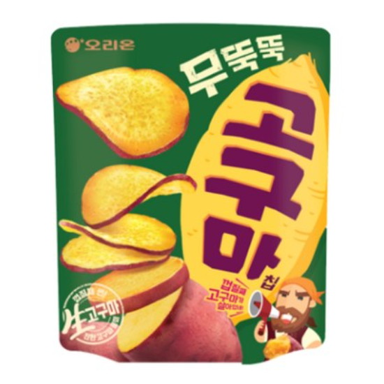 오리온  무뚝뚝 고구마칩 56g