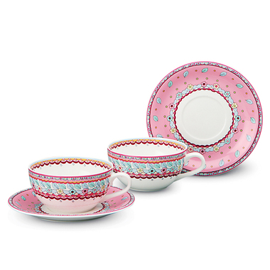 한국도자기 빈티지 라떼 커피잔