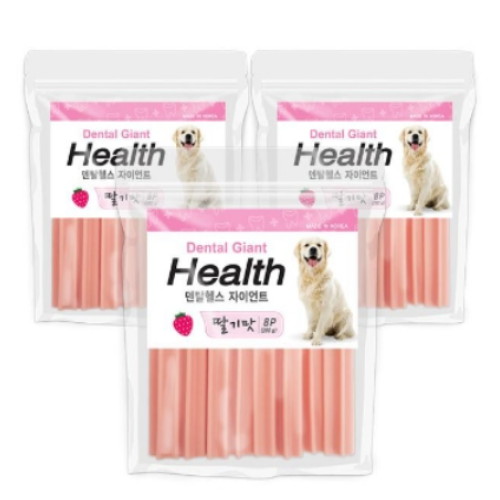 엠엔비물산 덴탈헬스플러스 자이언트 딸기 8p