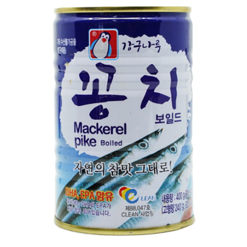 펭귄  강구나루 꽁치 400g
