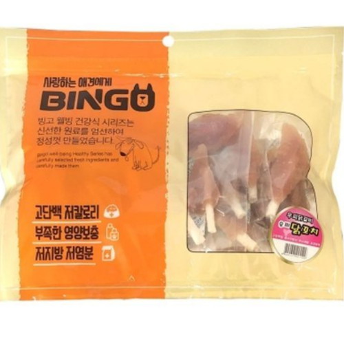 다이아몬드펫 빙고 우피 닭꼬치 400g