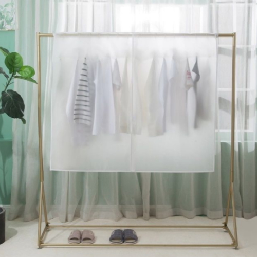 THE살림  먼지차단 행거 커버 의류 옷 보관 덮개 XL