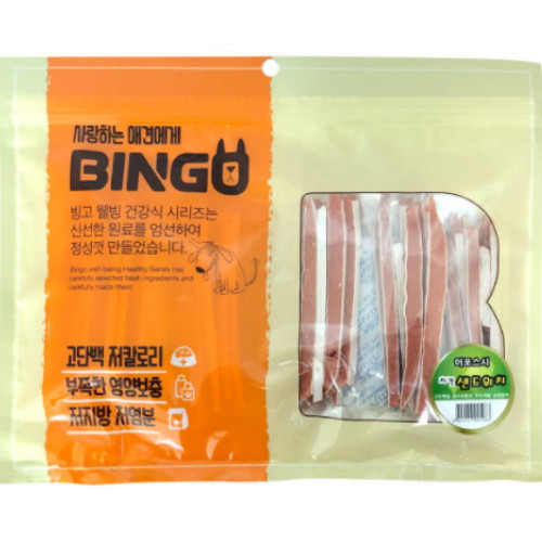 다이아몬드펫 빙고 치킨 샌드위치 400g