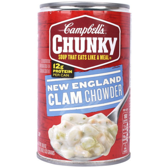 캠벨스프컴퍼니  청키 뉴잉글랜드 크램차우더 533g
