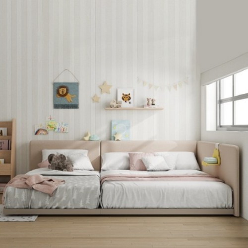 한샘 스테디2 하이 한쪽가드형 패밀리침대 SS+K