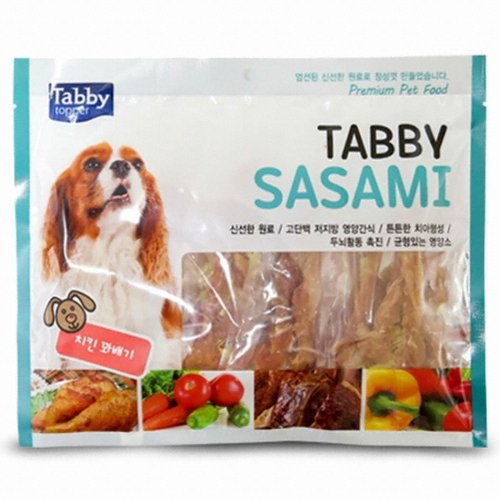 테비토퍼 사사미 치킨꽈배기 300g