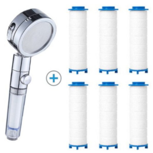 뉴리스  필터샤워기+필터 6개