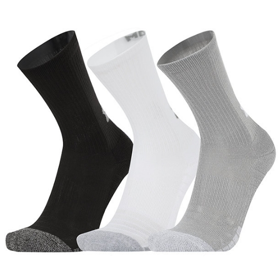 언더아머  히트기어 크루 삭스 3족 세트 1346751-035