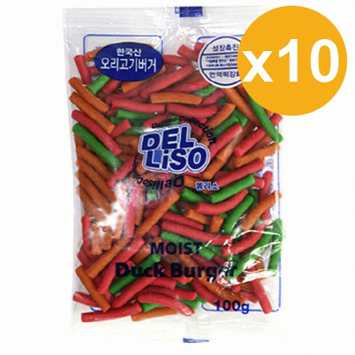 펫앤드림 델리소 모이스트 오리고기버거 100g