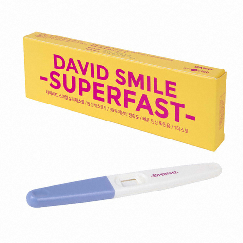 스마일랩 데이비드 스마일 슈퍼패스트 임신테스트기 1개입