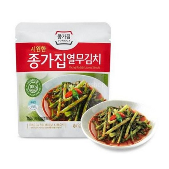 대상 종가 한입 열무김치 80g