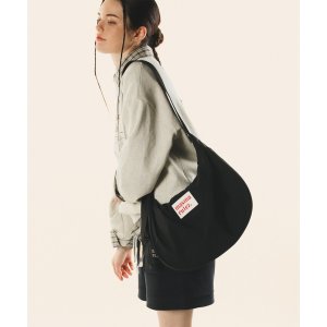 마스마룰즈 하프문 크로스백 블랙