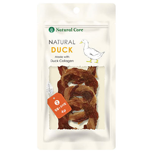 네츄럴코어 네츄럴덕 힘줄&오리링 4p