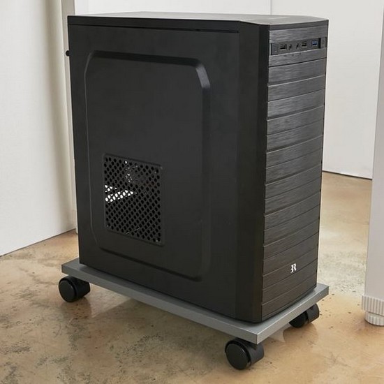 바로방가구 이동식 컴퓨터 본체 받침대