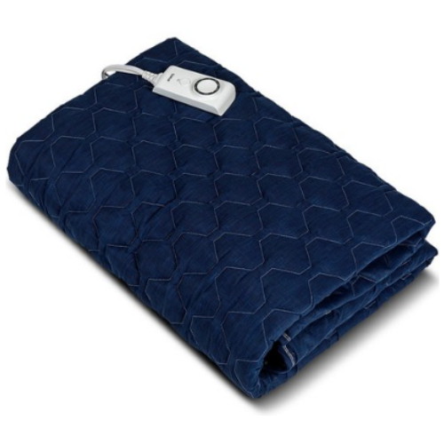 보국전자  에어셀 피치스킨 네이비 홀릭 전기요 BKB-2608