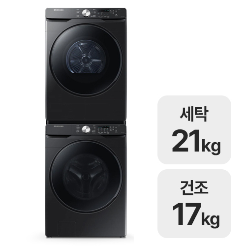 삼성전자 그랑데 WF21T6000KV + DV17T8520BV