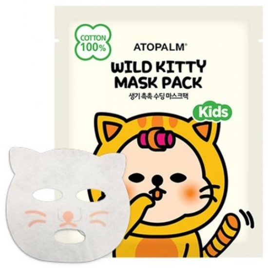아토팜 키즈 와일드 키티 마스크팩