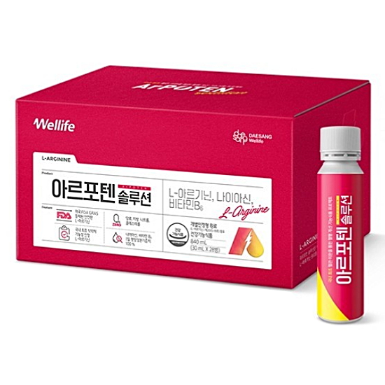 대상웰라이프 아르포텐 솔루션 30ml 28병