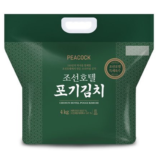 이마트 피코크 조선호텔 포기김치 4kg