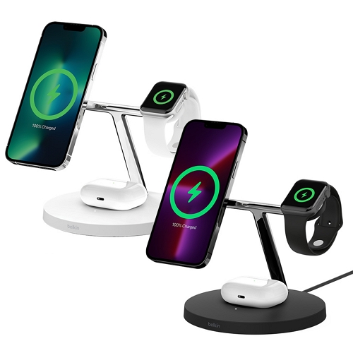 벨킨  부스트업 프로 3in1 맥세이프 무선충전기 WIZ017kr