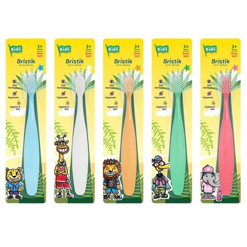 브리스틱 에르고 유아칫솔 2단계