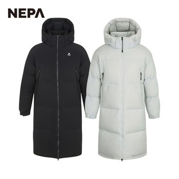 네파 에어그램 플러스 롱 다운 자켓 7IF2086