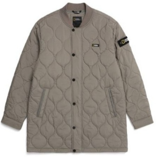 내셔널지오그래픽 오리올 퀼팅 롱 집업 점퍼 N224MPD920