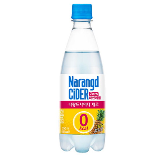 동아오츠카 나랑드 사이다 제로 파인애플 350ml